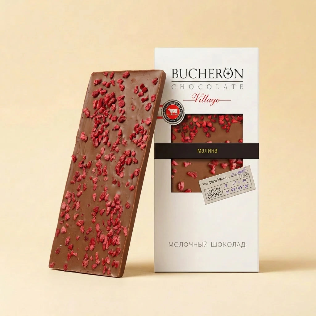 Boucheron milk chocolate with cranberry pieces 100g